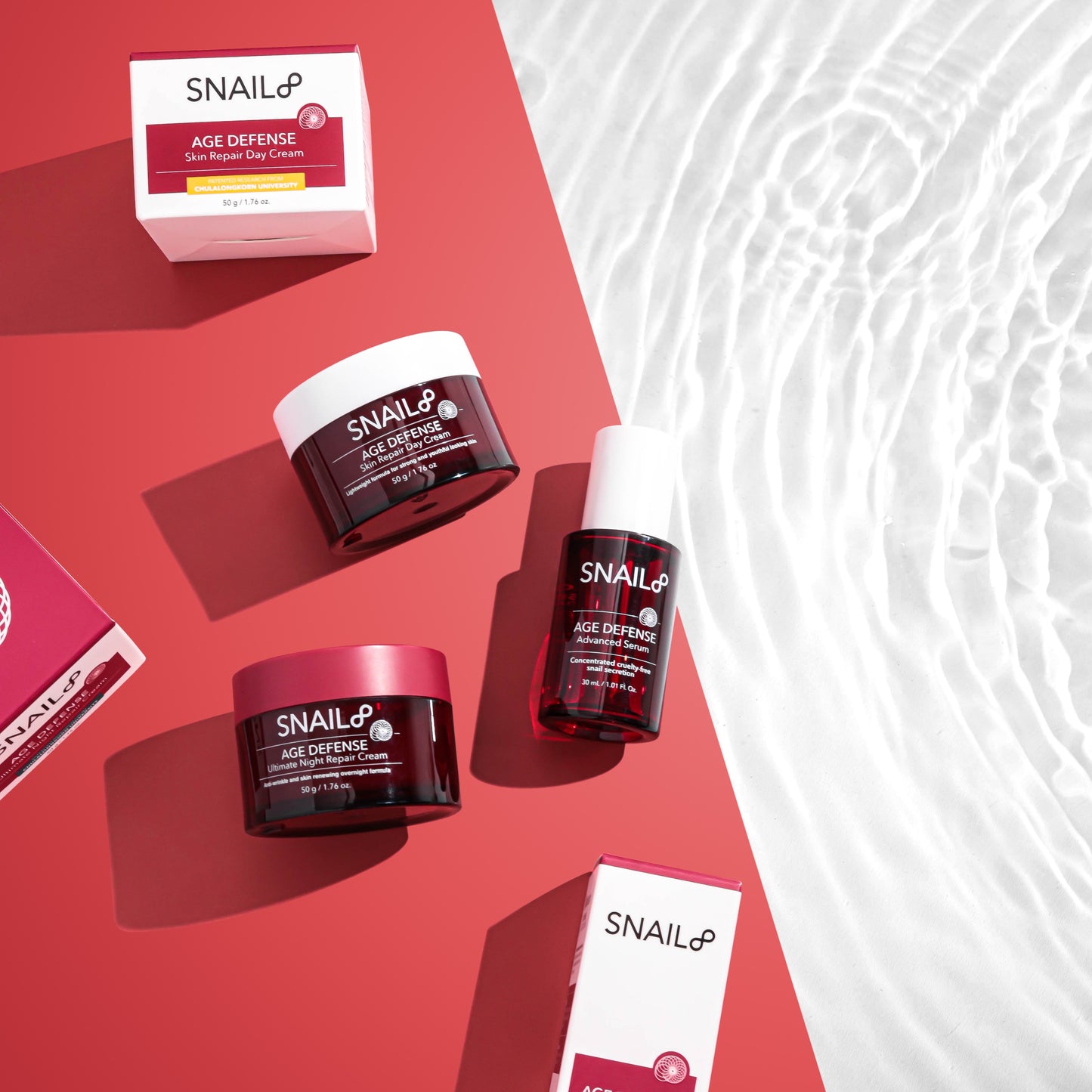 SNAIL8 AGE DEFENSE Complete Set (3pcs)